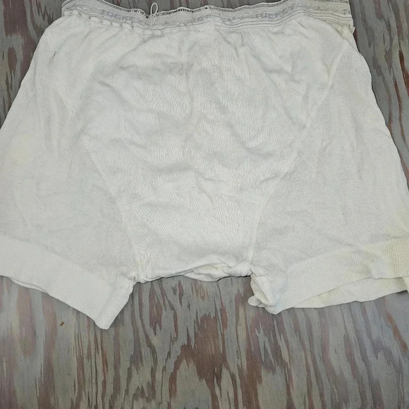 60s vintage thrashed trashed tightie whitie briefs double seated bundle - Picture 3 of 14